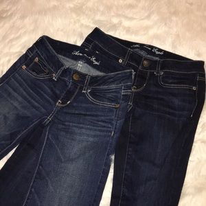 2 American Eagle Straight Leg Jeans